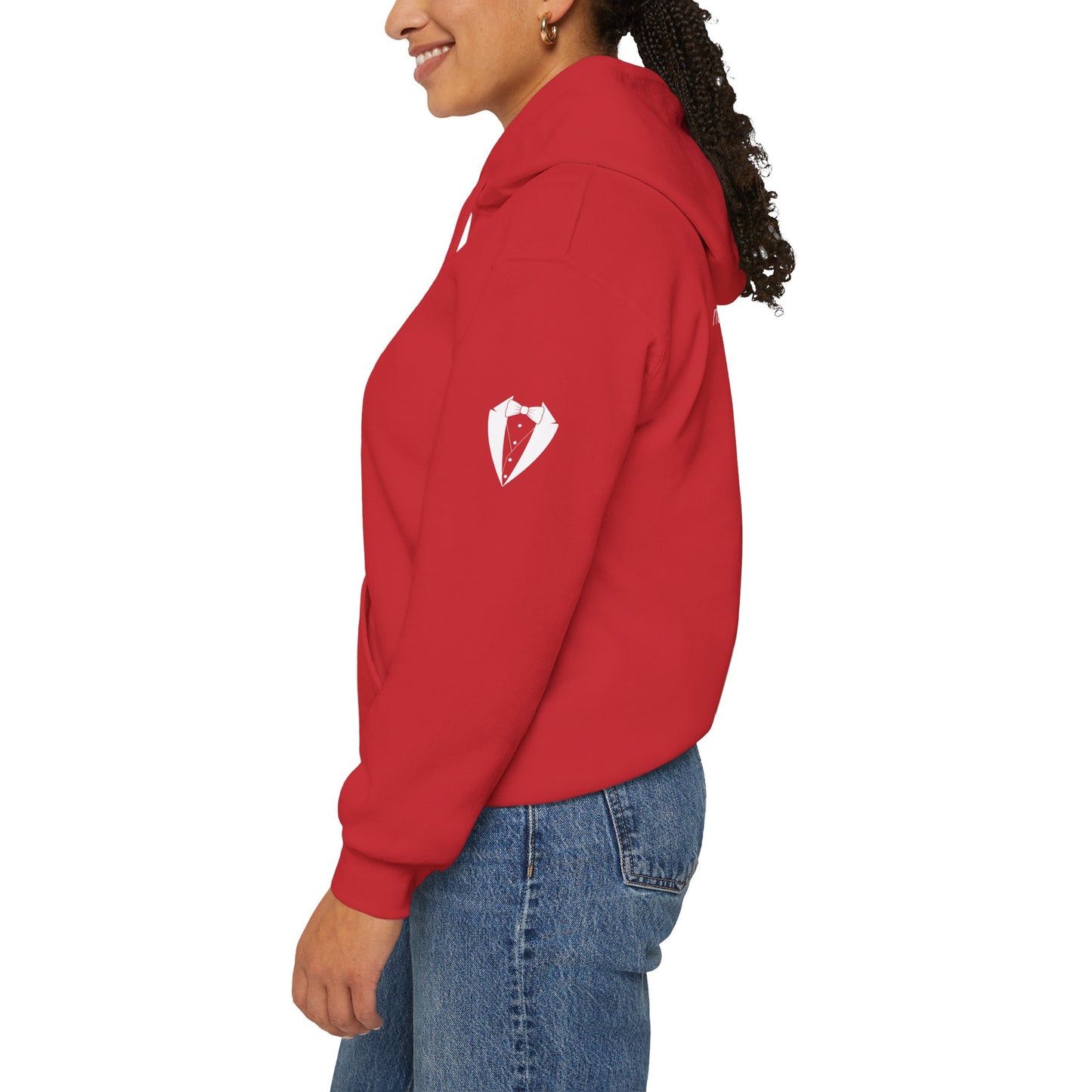 Adult Unisex Shoulder Logo Heavy Blend™ Hooded Sweatshirt S-5XL