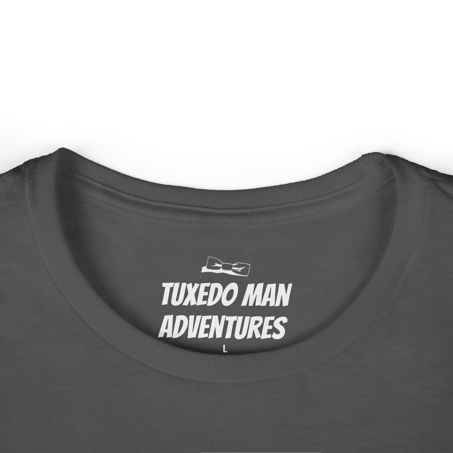 Adult Women's Bowtie Logo (white logo on dark palette) Gildan 100% Cotton Softstyle Tee S-3XL