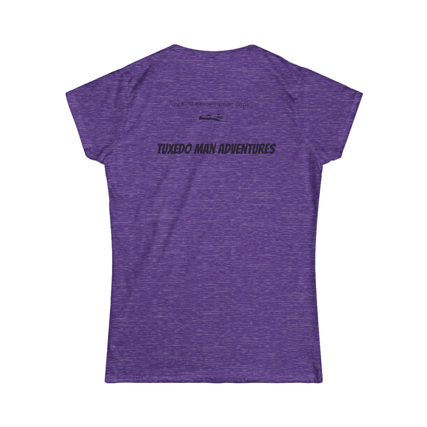 Adult Women's Bowtie Logo (black logo on pastels) Gildan 100% Cotton Softstyle Tee S-3XL
