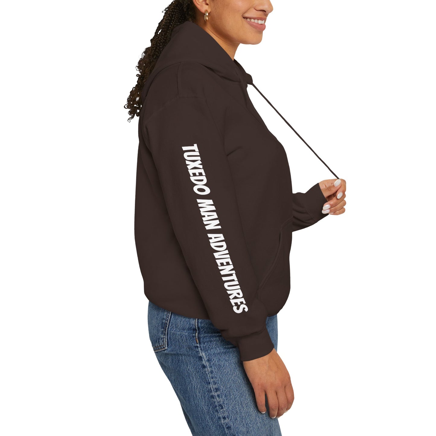Adult Unisex Shoulder Logo Heavy Blend™ Hooded Sweatshirt S-5XL
