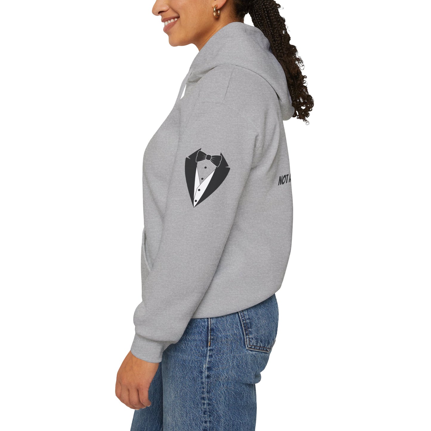 Adult Unisex Hooded Sweatshirt Bowtie Logo (light colors, black logo) Gildan Heavy Blend™ Hooded Sweatshirt S-5XL