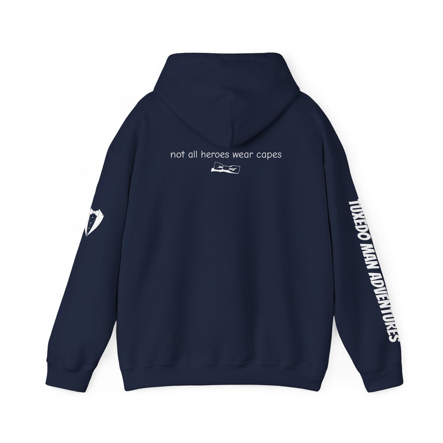 Adult Unisex Shoulder Logo Heavy Blend™ Hooded Sweatshirt S-5XL