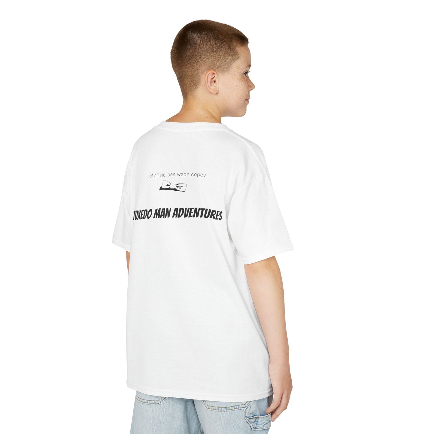 Youth Bowtie Logo (black bowtie on pastels) 100% Heavy Cotton™ Tee S-XL