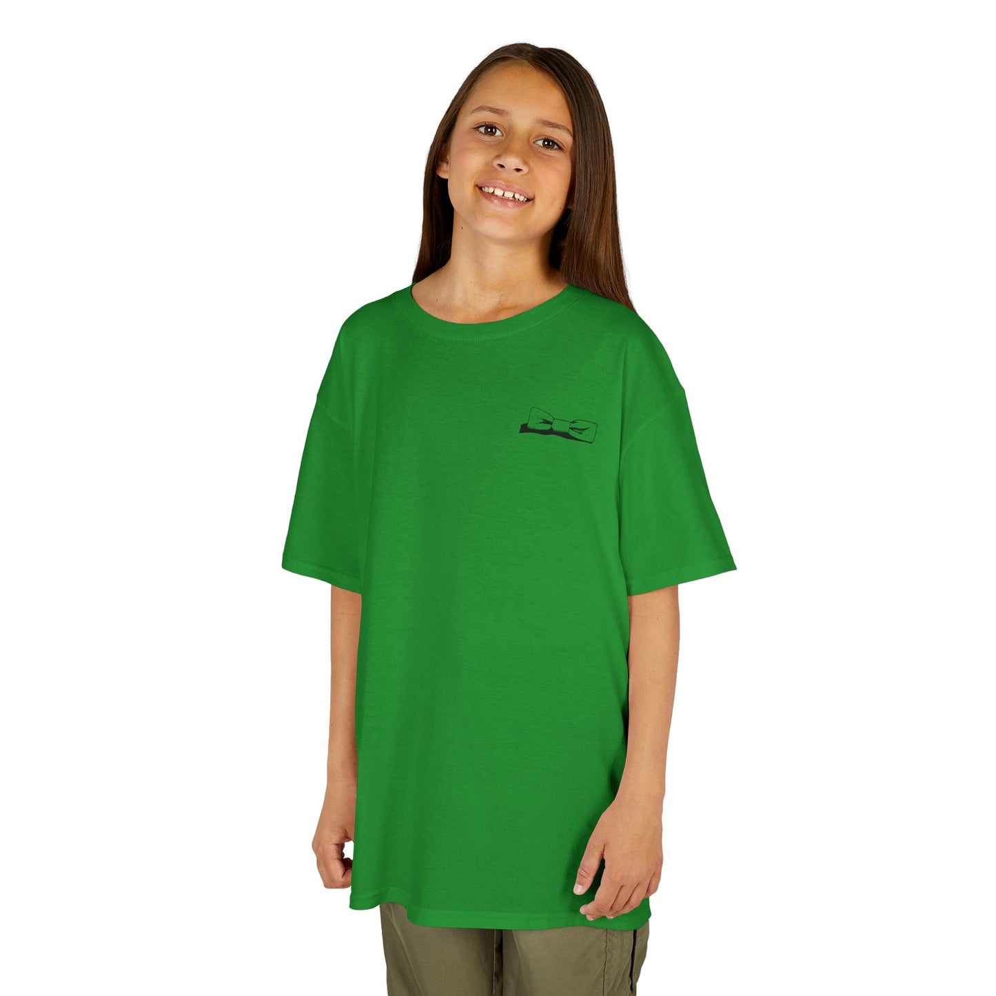 Youth Bowtie Logo (black bowtie on pastels) 100% Heavy Cotton™ Tee S-XL