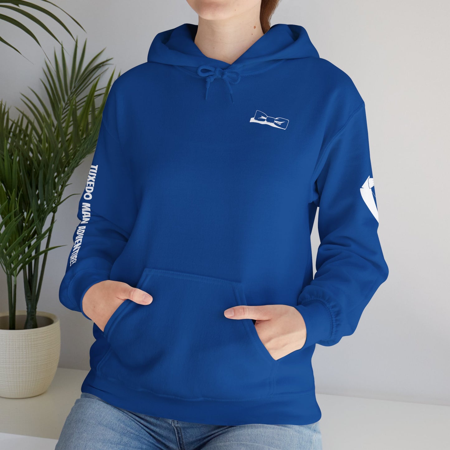 Adult Unisex Hooded Sweatshirt Bowtie Logo (dark colors, light logo) Gildan Heavy Blend™ Hooded Sweatshirt S-5XL
