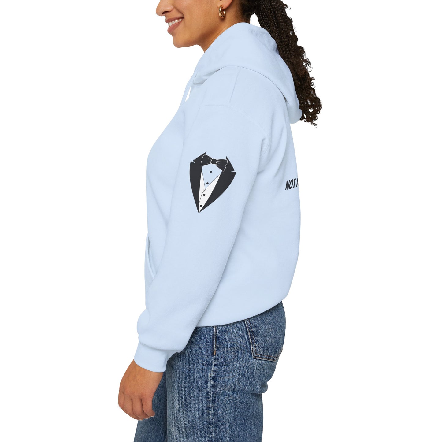 Adult Unisex Hooded Sweatshirt Bowtie Logo (light colors, black logo) Gildan Heavy Blend™ Hooded Sweatshirt S-5XL