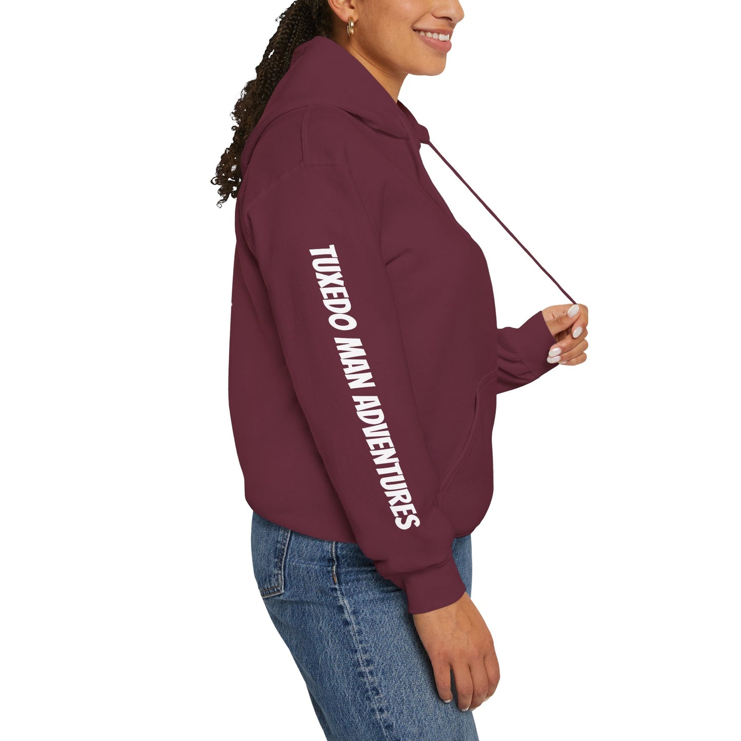 Adult Unisex Hooded Sweatshirt Bowtie Logo (dark colors, light logo) Gildan Heavy Blend™ Hooded Sweatshirt S-5XL