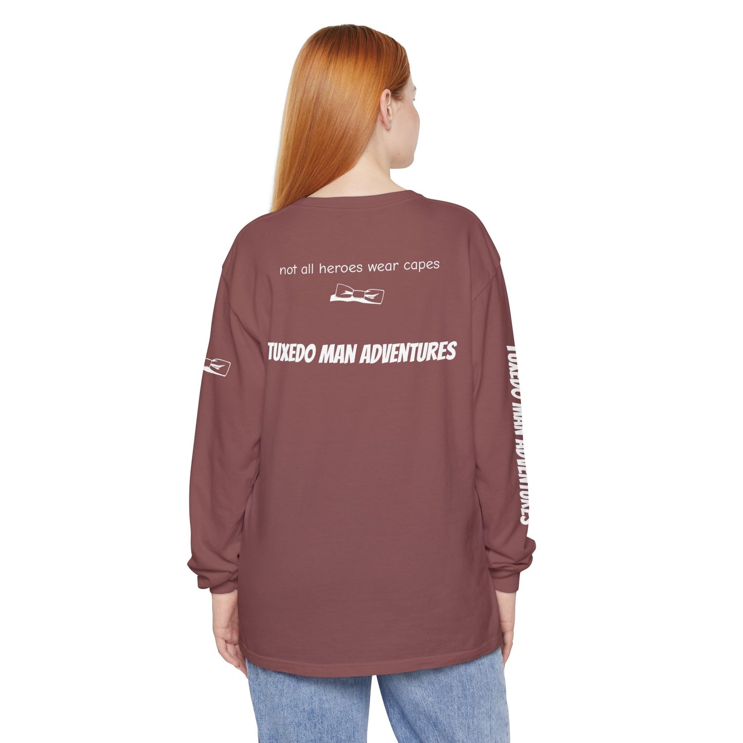 Unisex Garment-dyed Long Sleeve T-Shirt