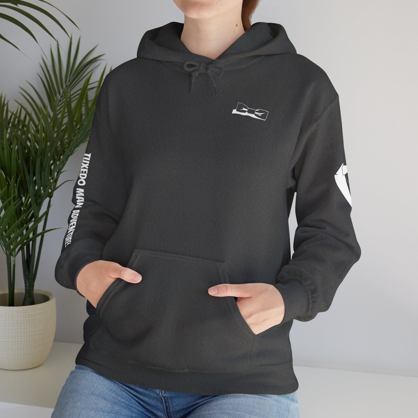 Adult Unisex Hooded Sweatshirt Bowtie Logo (dark colors, light logo) Gildan Heavy Blend™ Hooded Sweatshirt S-5XL
