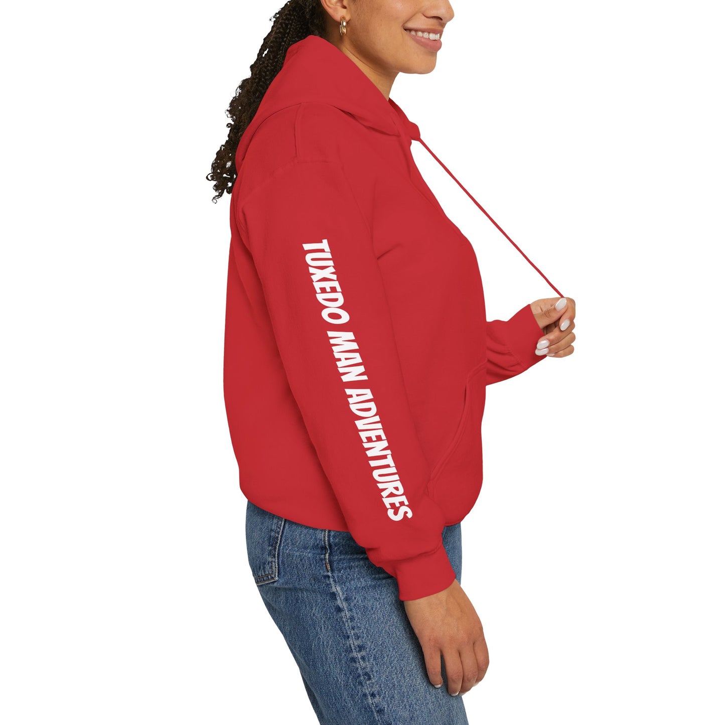 Adult Unisex Shoulder Logo Heavy Blend™ Hooded Sweatshirt S-5XL