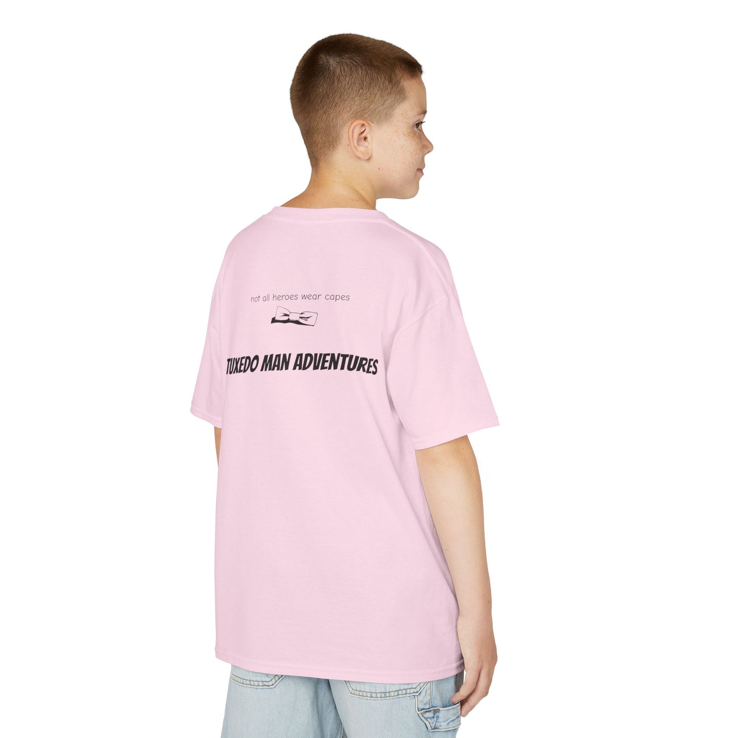 Youth Bowtie Logo (black bowtie on pastels) 100% Heavy Cotton™ Tee S-XL