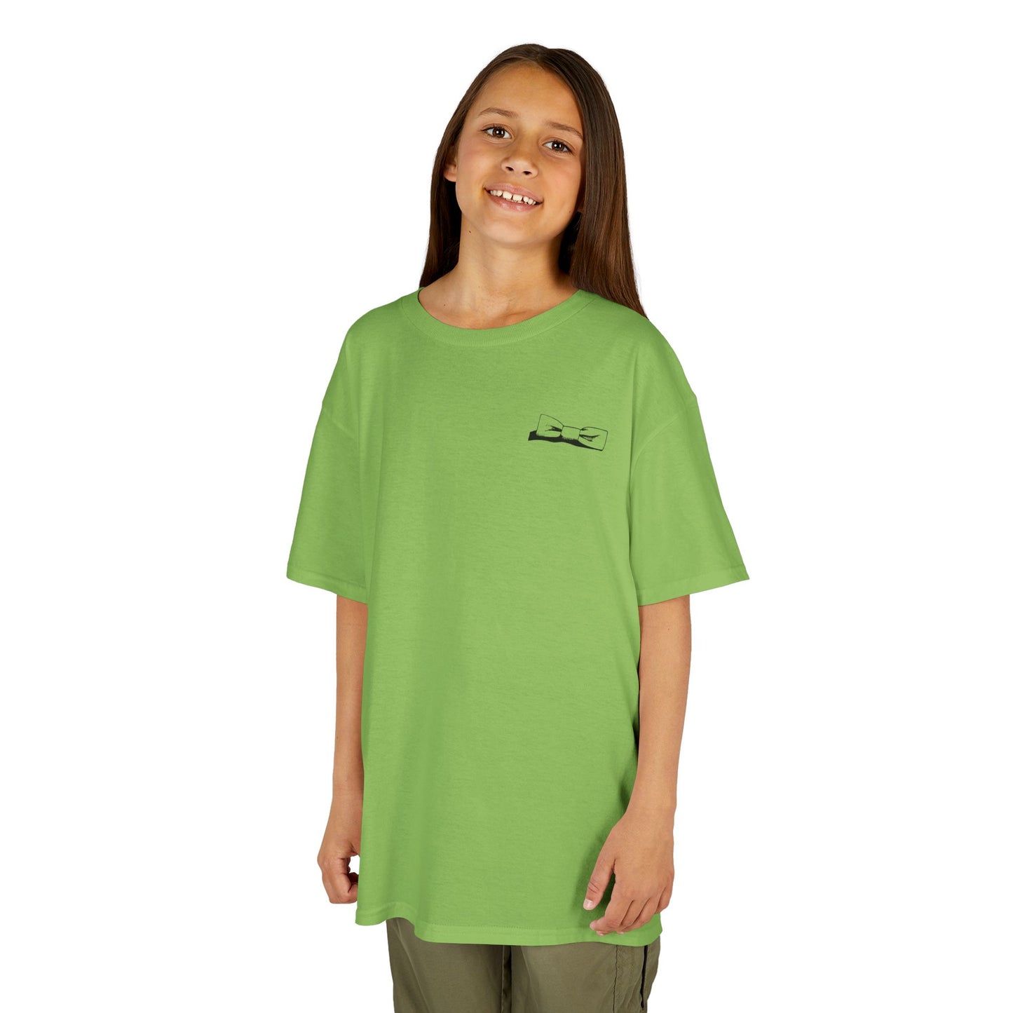Youth Bowtie Logo (black bowtie on pastels) 100% Heavy Cotton™ Tee S-XL