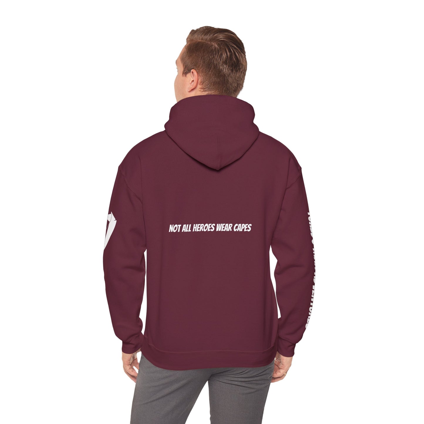 Adult Unisex Hooded Sweatshirt Bowtie Logo (dark colors, light logo) Gildan Heavy Blend™ Hooded Sweatshirt S-5XL