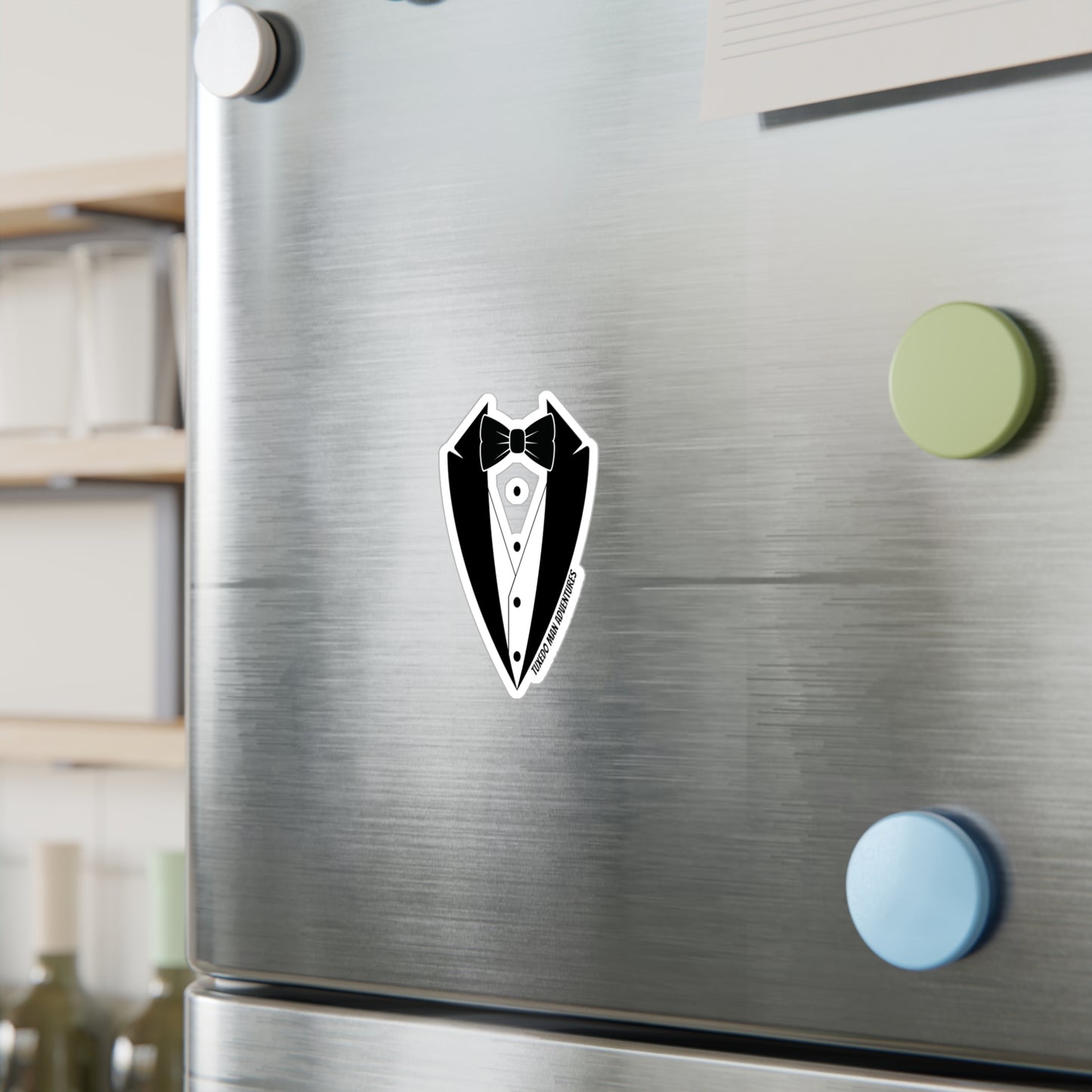 Vinyl Decal Tuxedo Man Logo