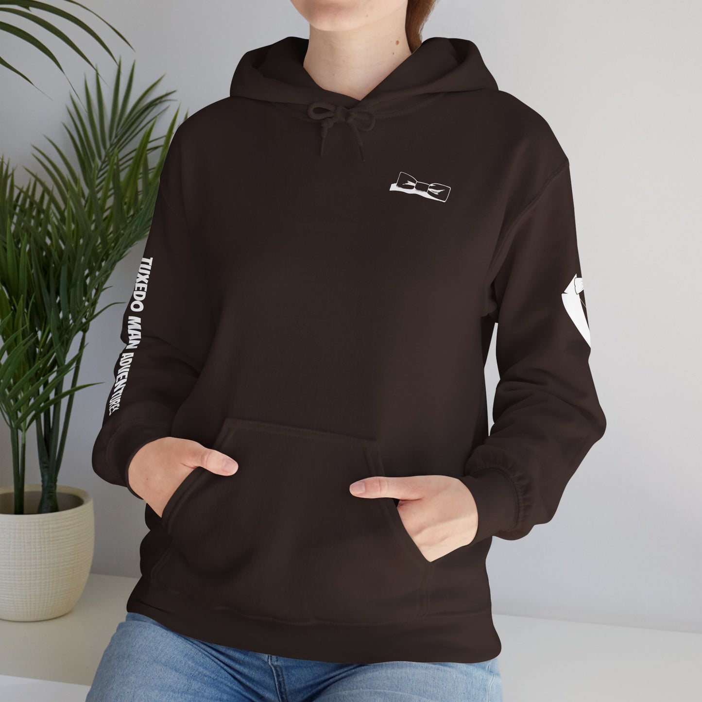Adult Unisex Hooded Sweatshirt Bowtie Logo (dark colors, light logo) Gildan Heavy Blend™ Hooded Sweatshirt S-5XL