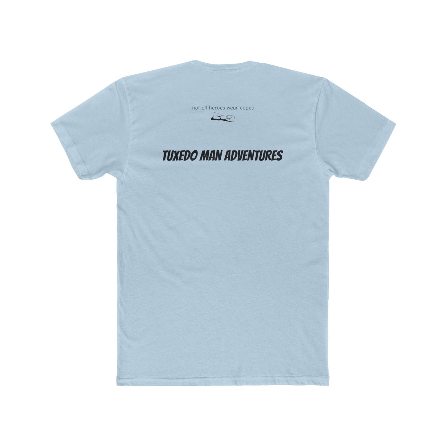 Adult Unisex Bowtie Logo (black logo on pastel palette) Next Level Soft Tee XS-5XL