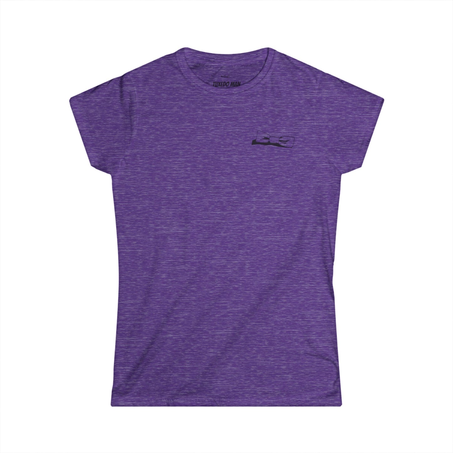 Adult Women's Bowtie Logo (black logo on pastels) Gildan 100% Cotton Softstyle Tee S-3XL