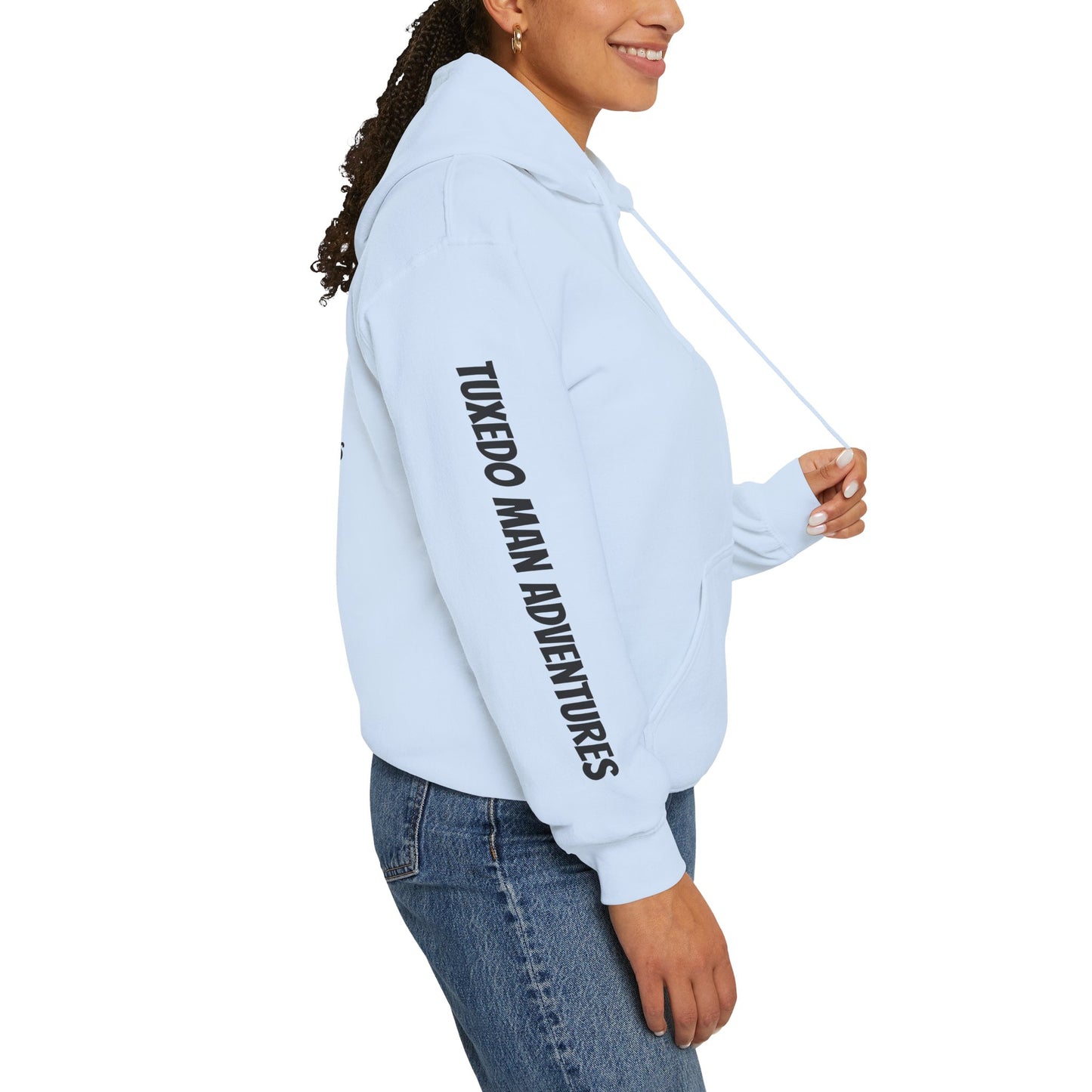 Adult Unisex Hooded Sweatshirt Bowtie Logo (light colors, black logo) Gildan Heavy Blend™ Hooded Sweatshirt S-5XL