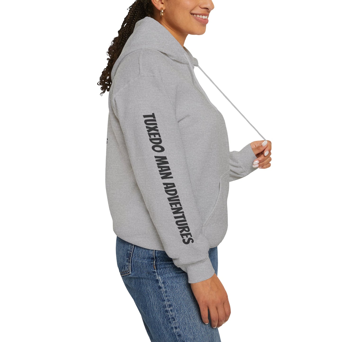 Adult Unisex Hooded Sweatshirt Bowtie Logo (light colors, black logo) Gildan Heavy Blend™ Hooded Sweatshirt S-5XL