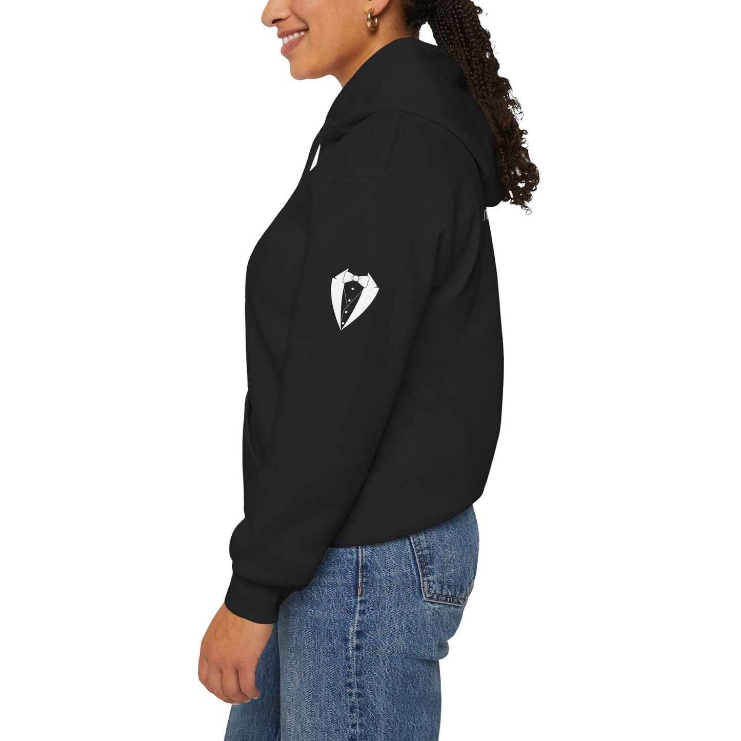 Adult Unisex Shoulder Logo Heavy Blend™ Hooded Sweatshirt S-5XL