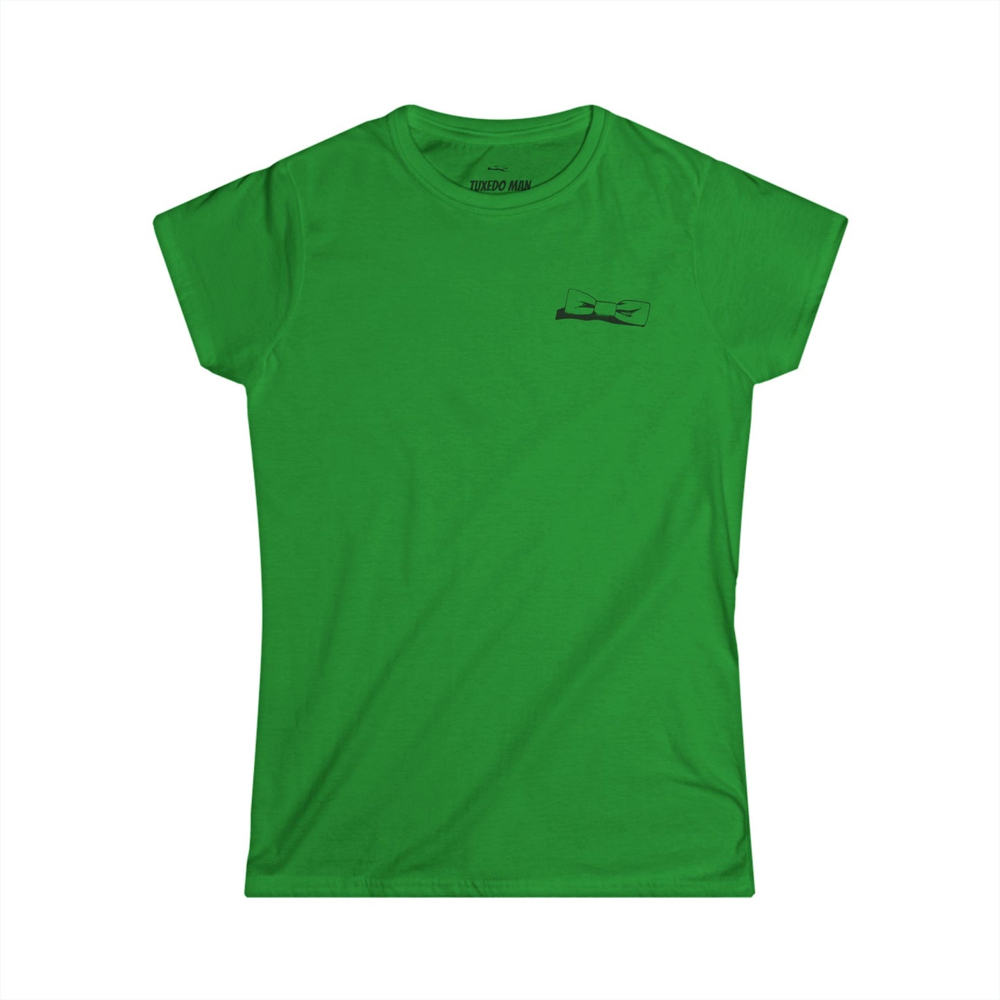 Adult Women's Bowtie Logo (black logo on pastels) Gildan 100% Cotton Softstyle Tee S-3XL