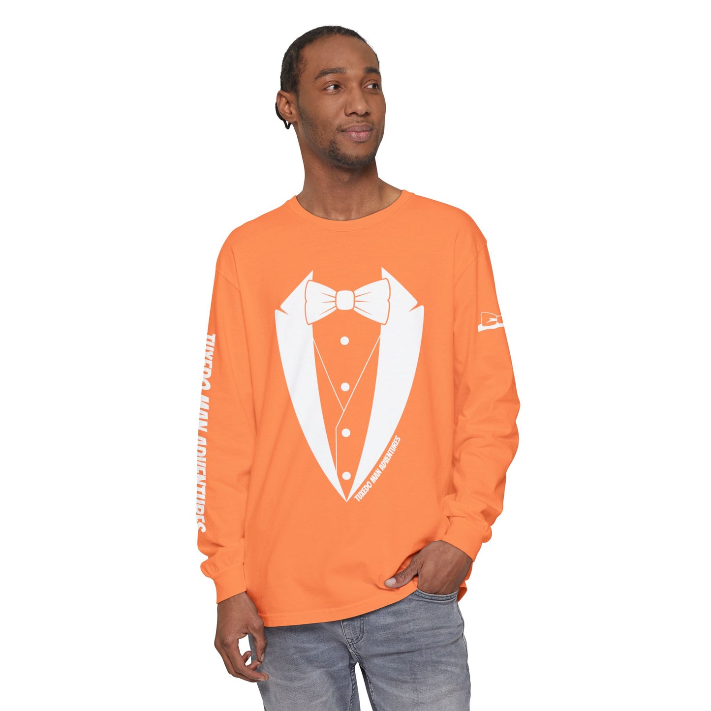 Unisex Garment-dyed Long Sleeve T-Shirt