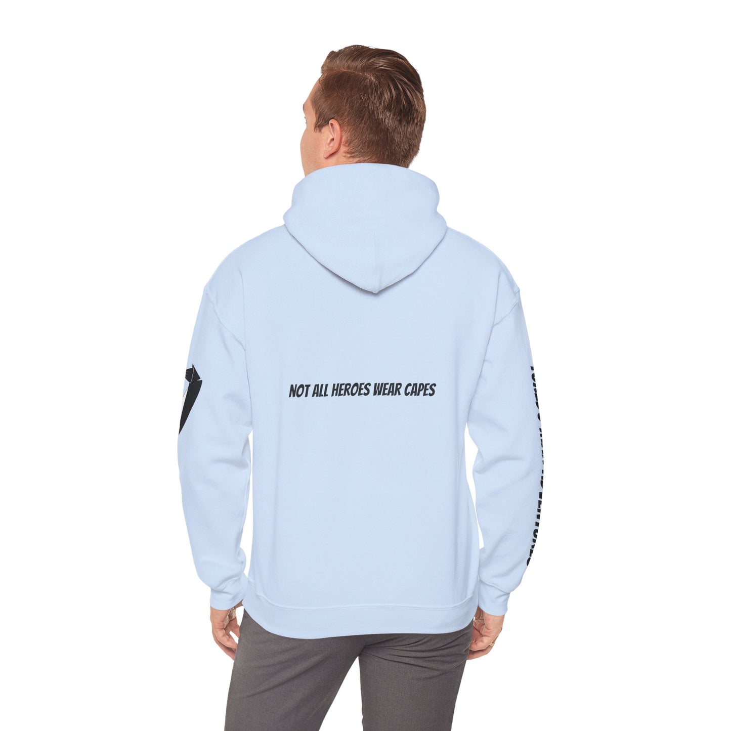 Adult Unisex Hooded Sweatshirt Bowtie Logo (light colors, black logo) Gildan Heavy Blend™ Hooded Sweatshirt S-5XL