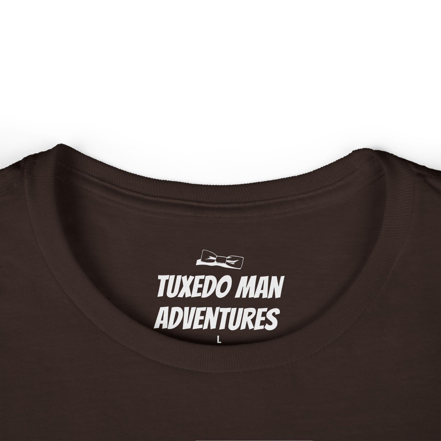 Adult Women's Bowtie Logo (white logo on dark palette) Gildan 100% Cotton Softstyle Tee S-3XL