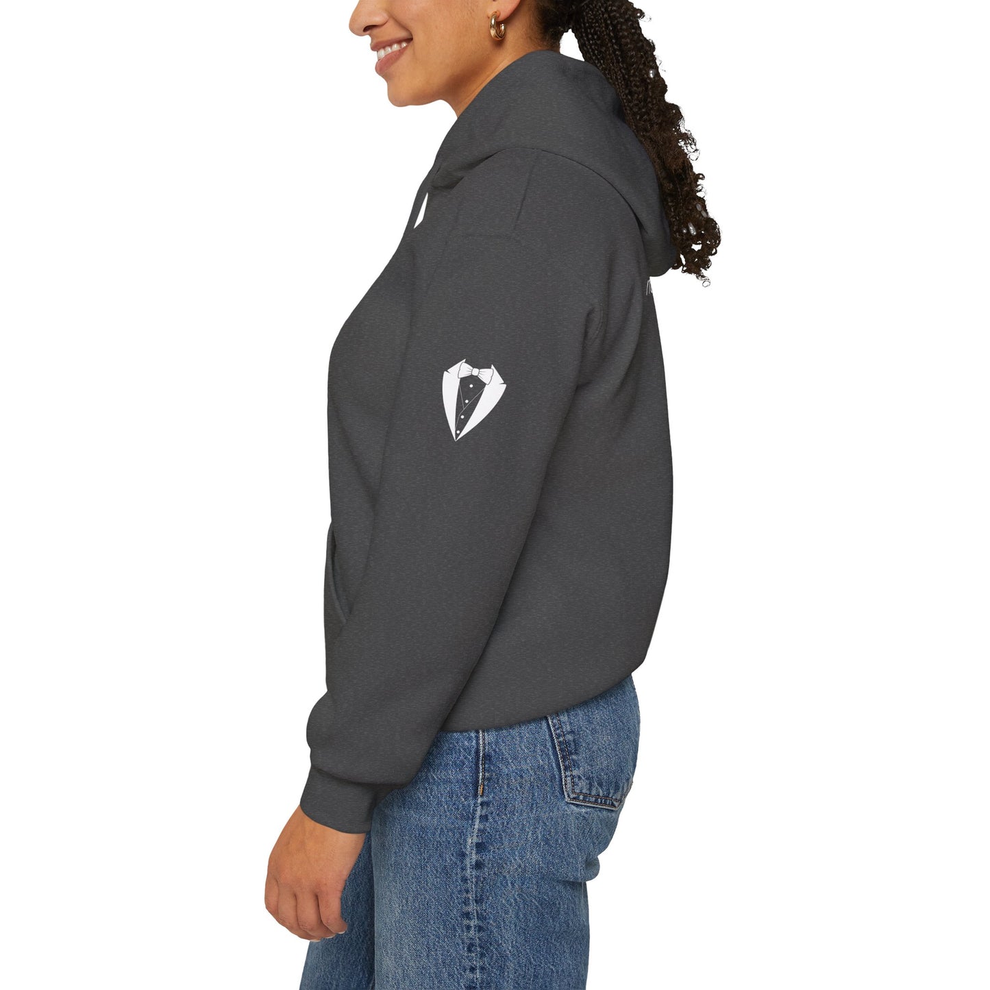 Adult Unisex Shoulder Logo Heavy Blend™ Hooded Sweatshirt S-5XL