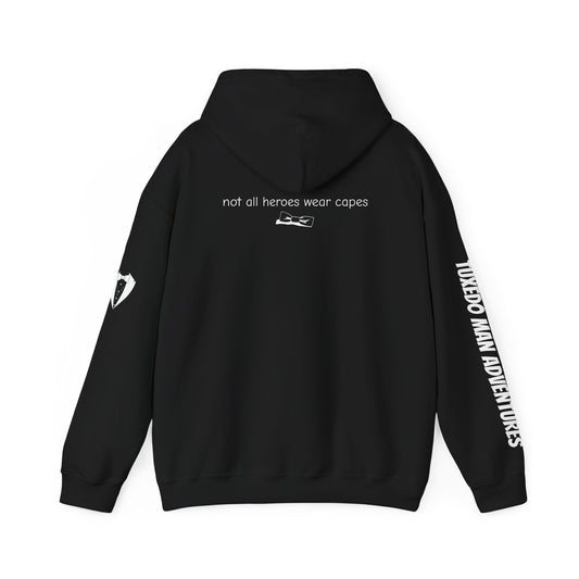 Adult Unisex Shoulder Logo Heavy Blend™ Hooded Sweatshirt S-5XL