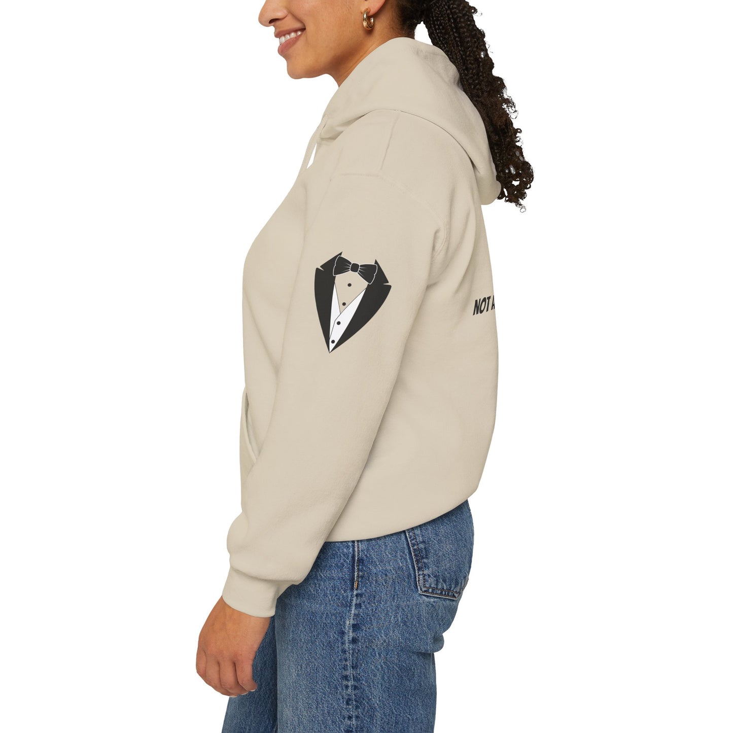 Adult Unisex Hooded Sweatshirt Bowtie Logo (light colors, black logo) Gildan Heavy Blend™ Hooded Sweatshirt S-5XL