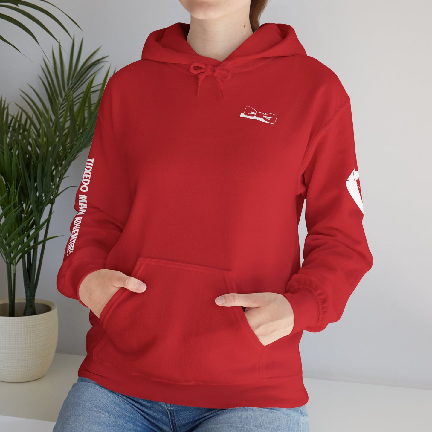 Adult Unisex Hooded Sweatshirt Bowtie Logo (dark colors, light logo) Gildan Heavy Blend™ Hooded Sweatshirt S-5XL