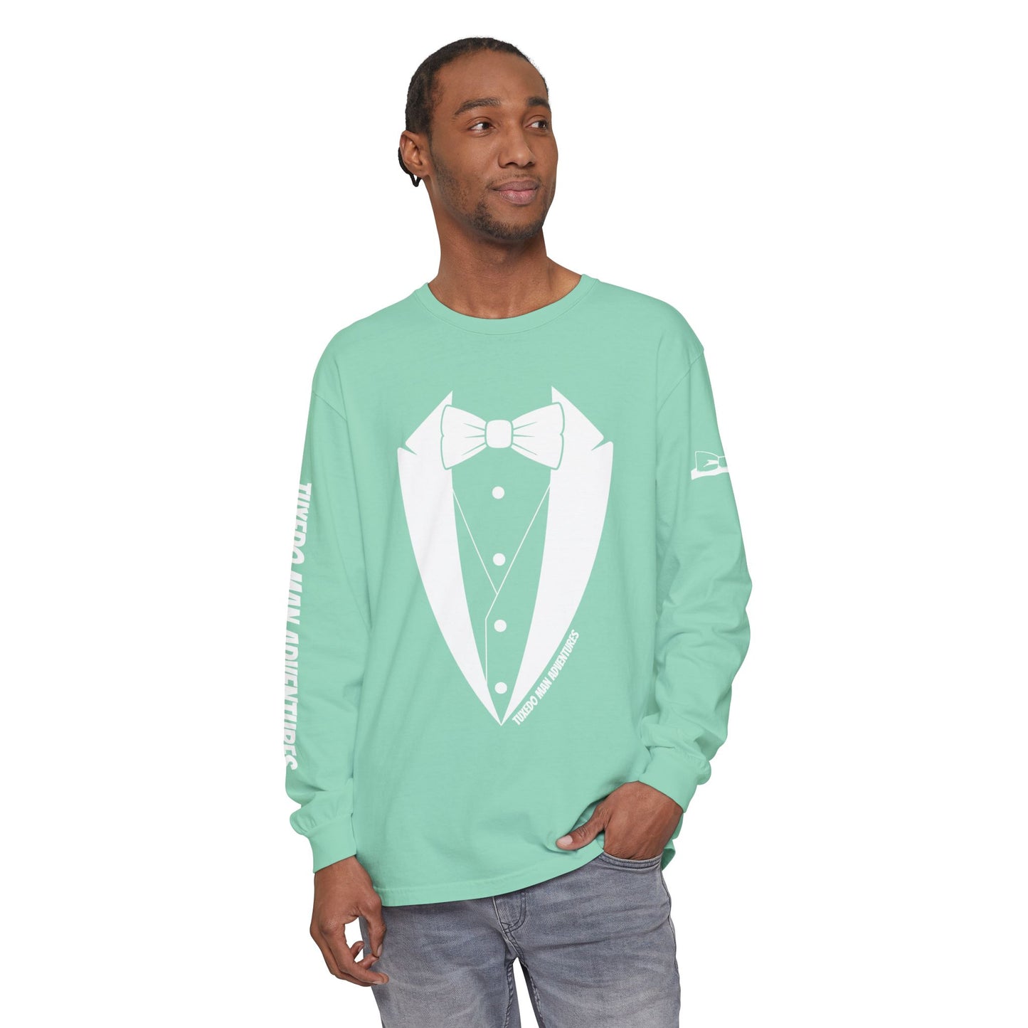 Unisex Garment-dyed Long Sleeve T-Shirt