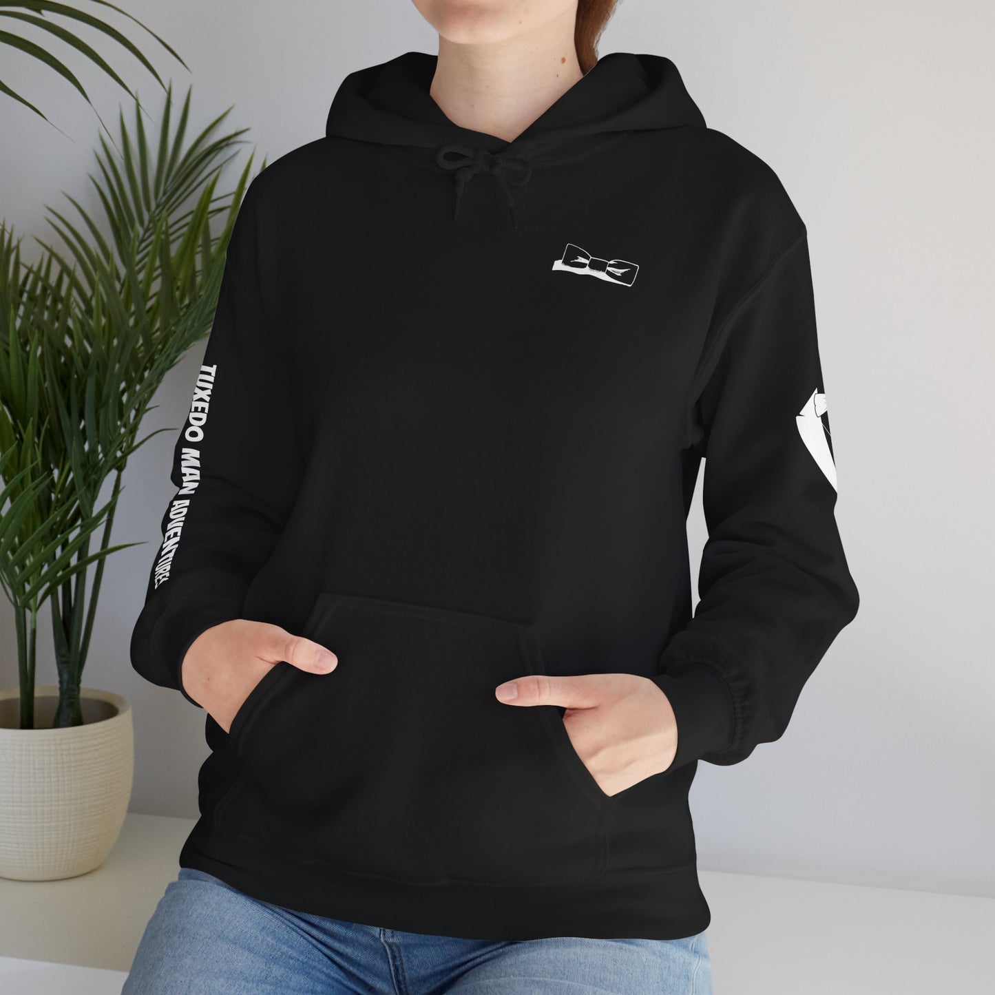 Adult Unisex Hooded Sweatshirt Bowtie Logo (dark colors, light logo) Gildan Heavy Blend™ Hooded Sweatshirt S-5XL