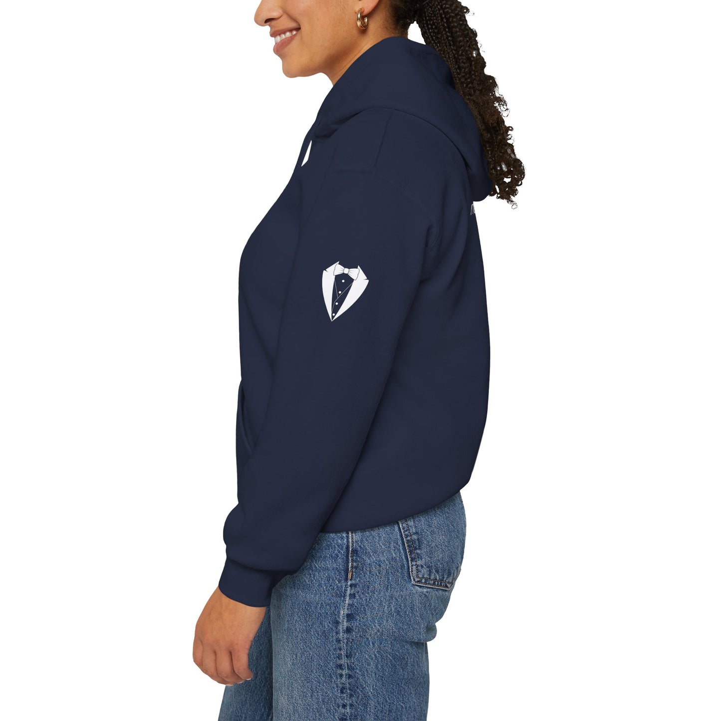 Adult Unisex Shoulder Logo Heavy Blend™ Hooded Sweatshirt S-5XL