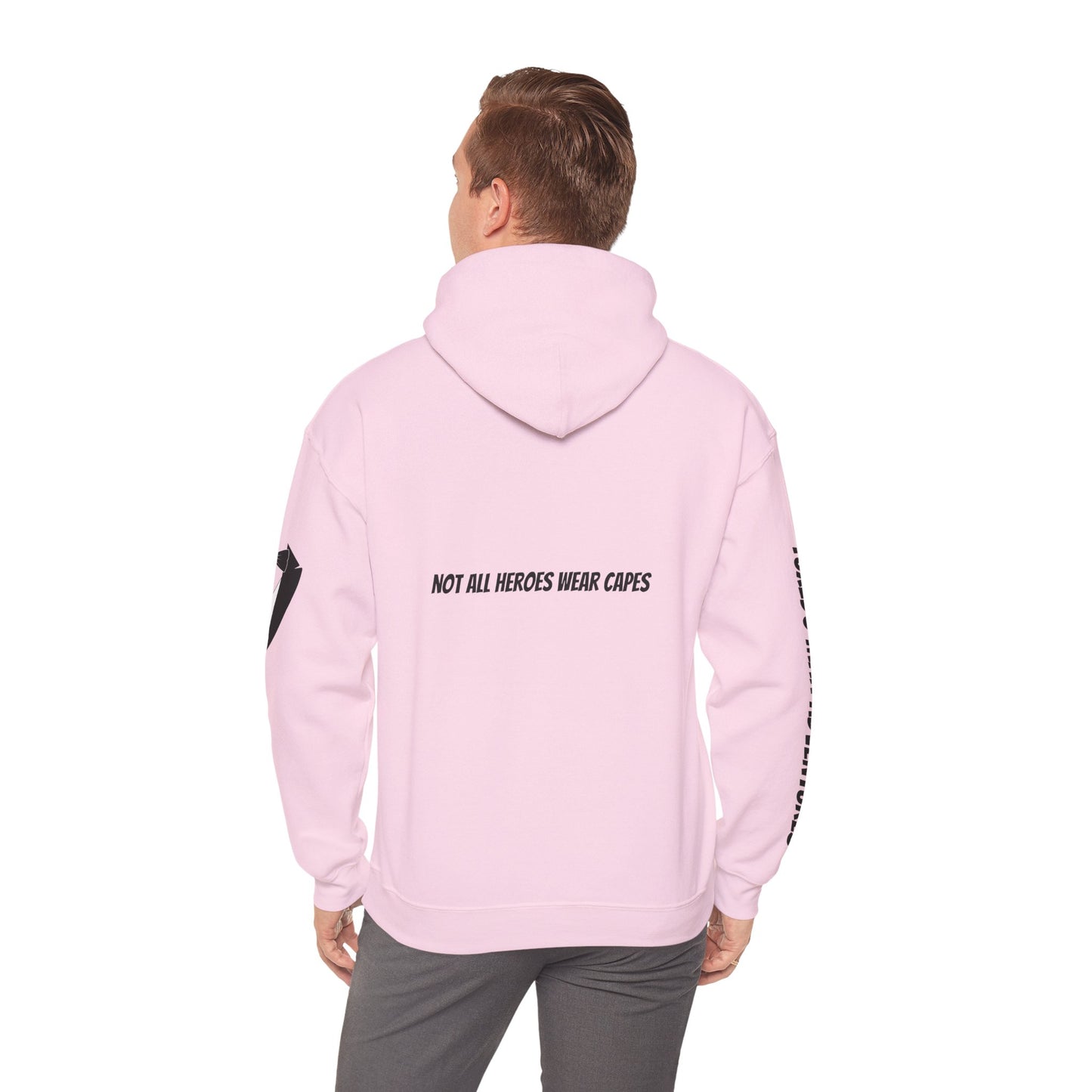 Adult Unisex Hooded Sweatshirt Bowtie Logo (light colors, black logo) Gildan Heavy Blend™ Hooded Sweatshirt S-5XL