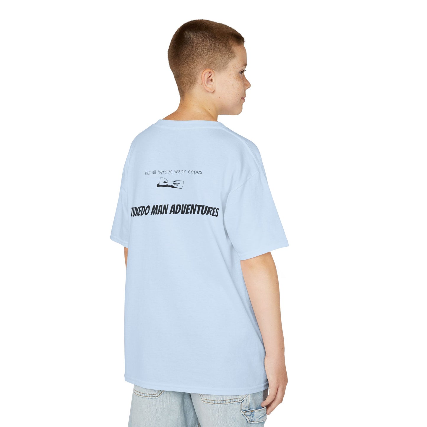 Youth Bowtie Logo (black bowtie on pastels) 100% Heavy Cotton™ Tee S-XL