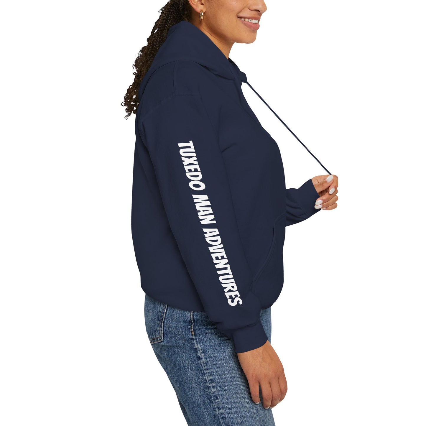 Adult Unisex Shoulder Logo Heavy Blend™ Hooded Sweatshirt S-5XL