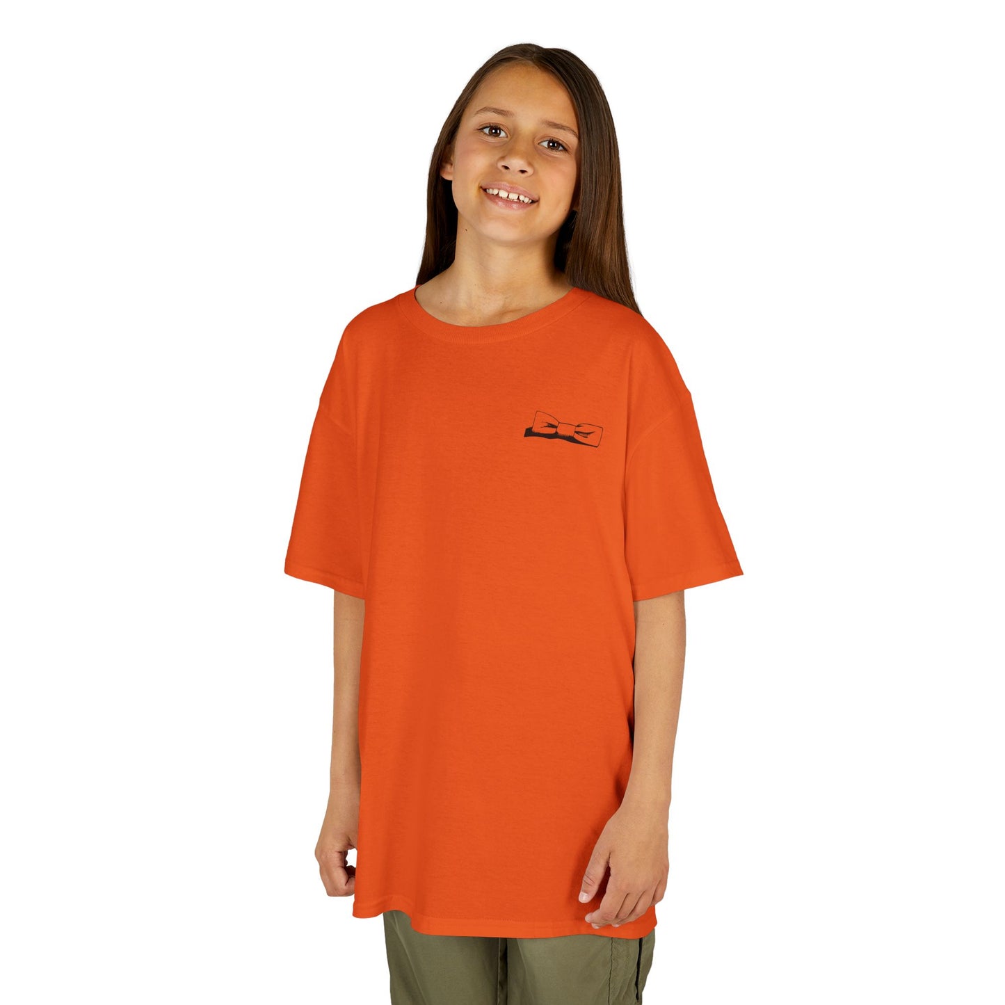 Youth Bowtie Logo (black bowtie on pastels) 100% Heavy Cotton™ Tee S-XL