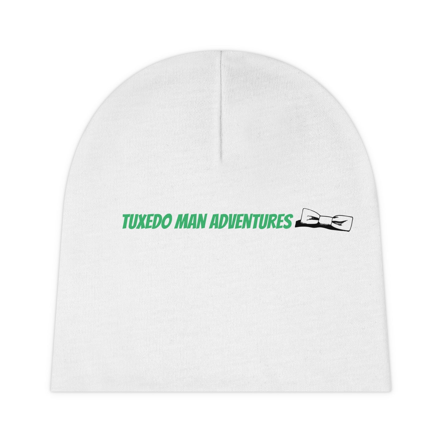 Green Bowtie Logo Baby Beanie (AOP)