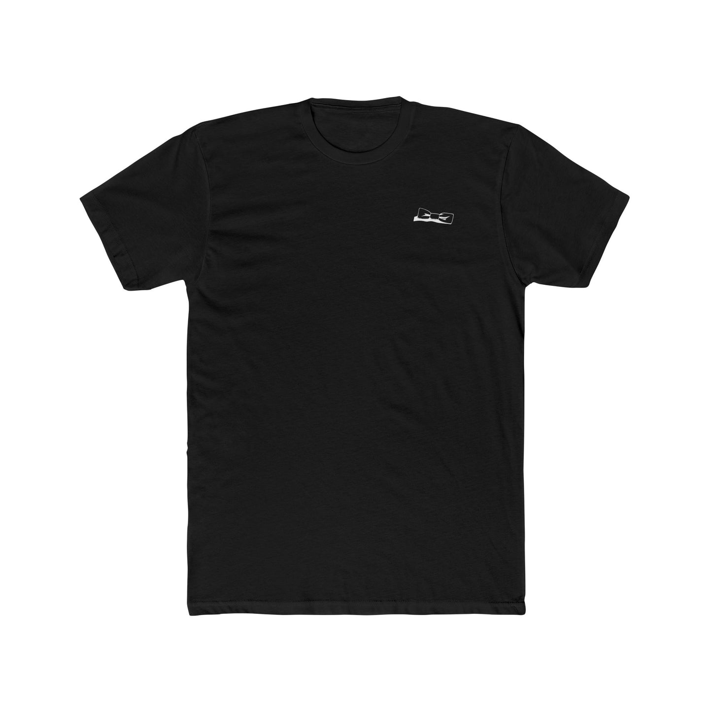 Adult Unisex Bowtie Logo (white logo on dark palette) Next Level Soft Tee XS-5XL