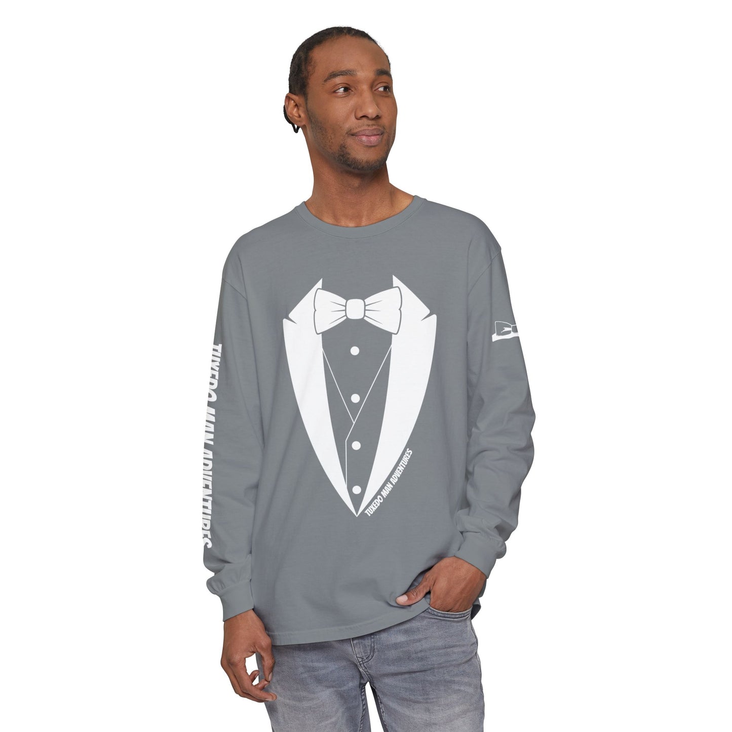 Unisex Garment-dyed Long Sleeve T-Shirt