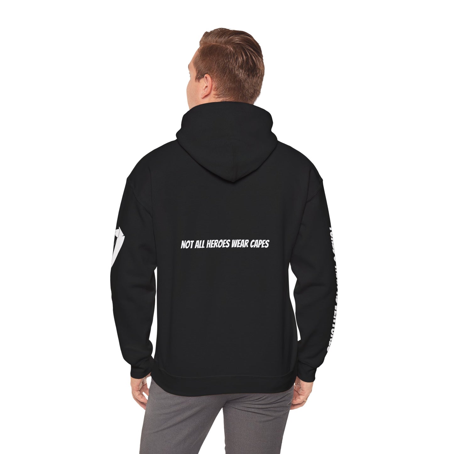 Adult Unisex Hooded Sweatshirt Bowtie Logo (dark colors, light logo) Gildan Heavy Blend™ Hooded Sweatshirt S-5XL
