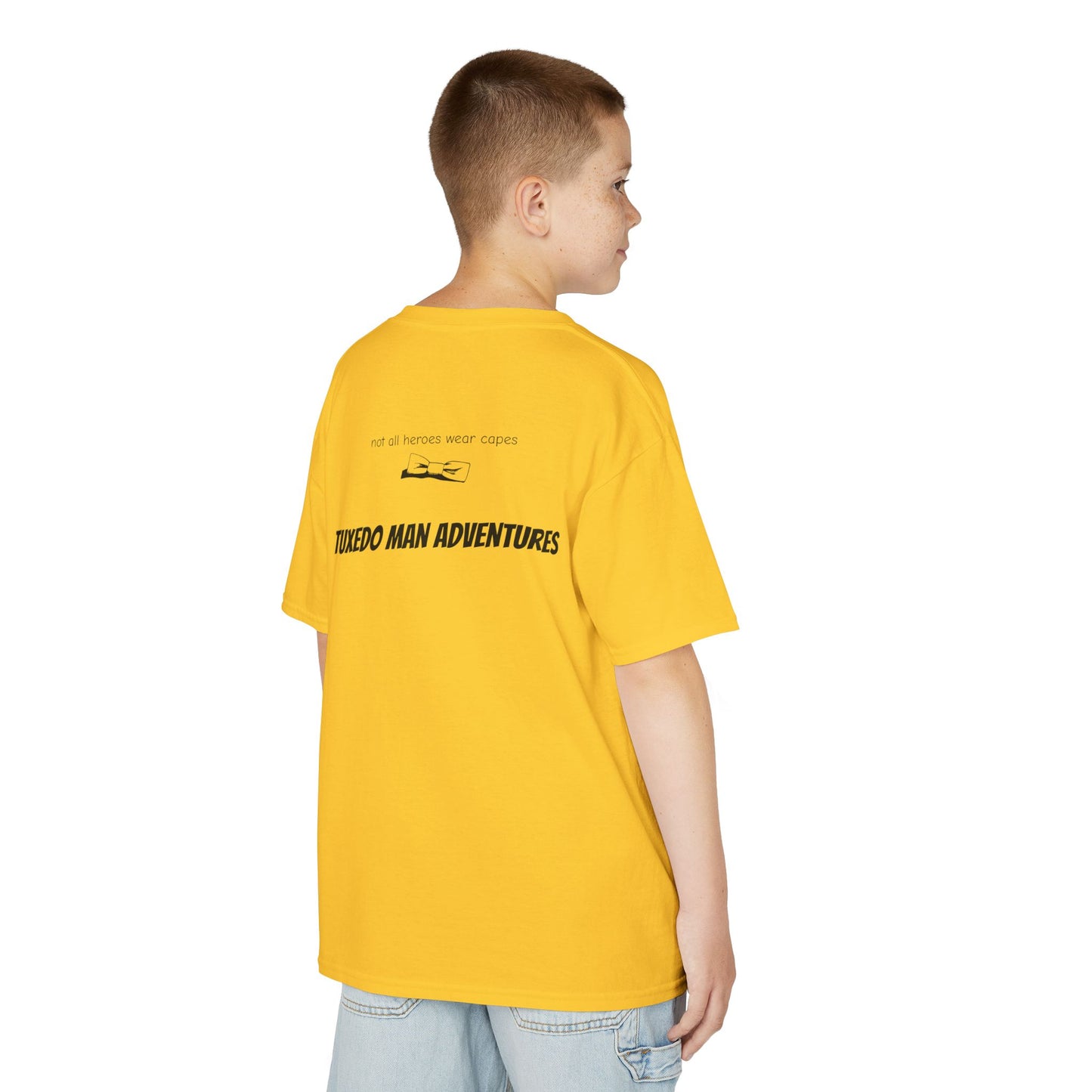 Youth Bowtie Logo (black bowtie on pastels) 100% Heavy Cotton™ Tee S-XL