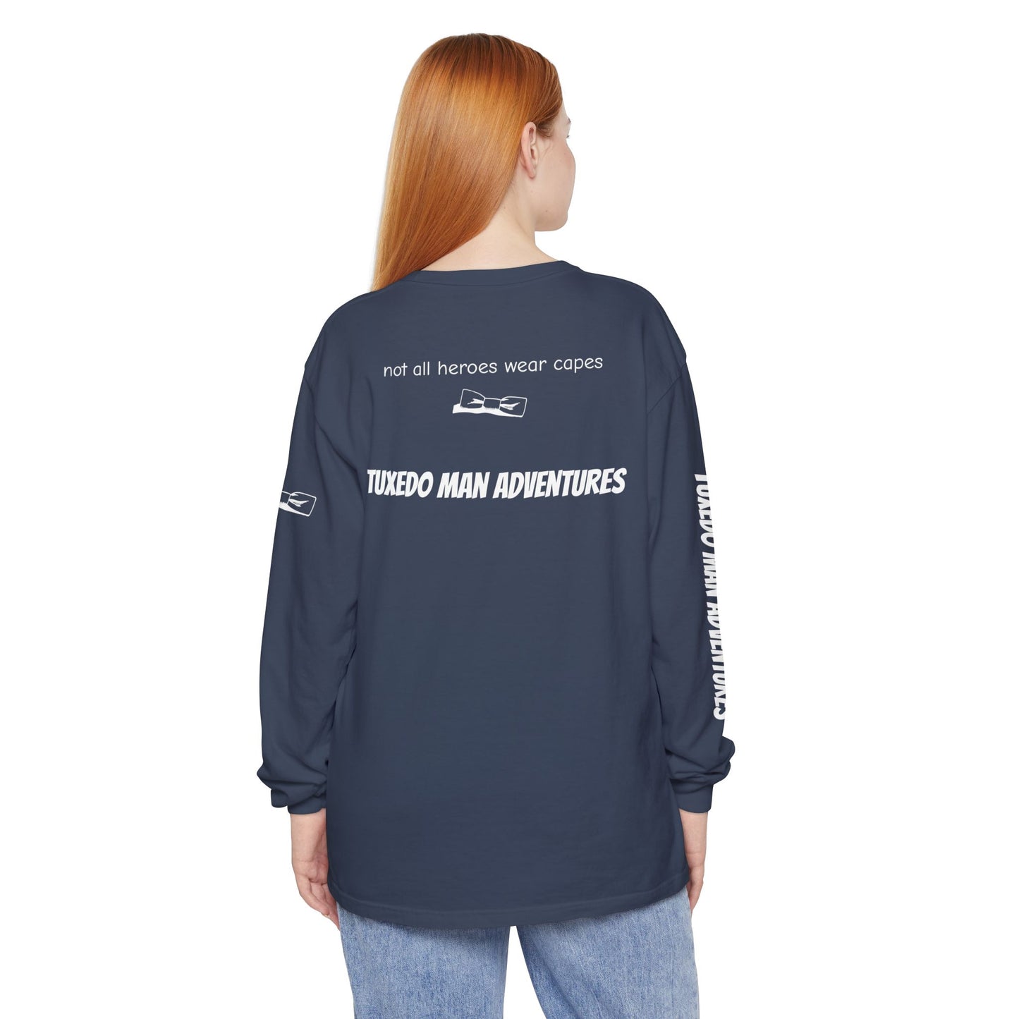 Unisex Garment-dyed Long Sleeve T-Shirt